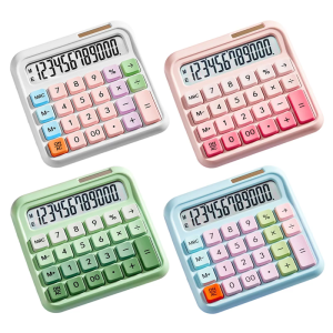 Sunlight power 12 Digit Flexible Calculator Anti Wear Controls Portable Design For Financial Work School Use