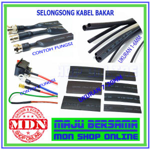 Selongsong Bakar Kabel 12MM Per 5 Meter- Solasi Bakar