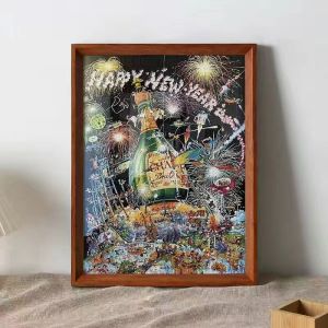 【Anti Moisture Backboard】A2 A3 A4 Wooden Photo Frame Large Size Picture Frame 【Without Gasket】