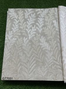 Wallpaper Dinding Premium Motif Daun Dandelions Tropical Monstera Minimalis Modern Aksen Gliter Mewah