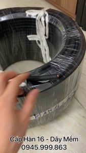 [ 1M - Cáp Mềm] Cáp Hàn Dùng Cho Máy Hàn Cáp Đủ