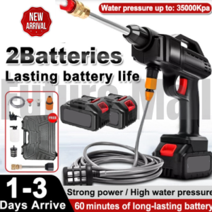 ✨Fast Shipping✨Cordless Water Jet Water Gun Portable Car Wash High Pressure Water Jet Machine Cordless Cleaner Water Jet高壓水槍