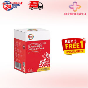Buy 3 get 1 【Best Seller】 GKB Lactobacillus Plantarum GKM3 200MG Weight/Body  Loss Supplementt减肥  饮料 carb Shipped within two days