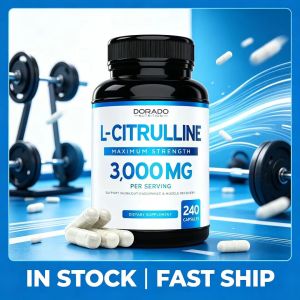 L-Citrulline 3000mg Capsules | Boost Workout Endurance & Muscle Recovery | Nitric Oxide Support | 240pcs