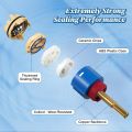 Dreyoo Replacement for 10670 Shower Cartridge Compatible with Aquasource/Glacier Bay, Single Handle Shower Faucet Cartridge Replacement for Hl-40 for Hot Cold Water Shower/Tub Faucet Shower Cartridge. 