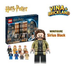 LEGO Harry Potter – Minifigure Sirius Black – hp337 (Từ set 76408-1 12 Grimmauld Place)