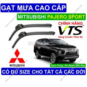 Gạt Mưa Ô Tô Mitsubishi Pajero Sport Cặp Gạt Mưa Kính Lái Cho Dòng Xe Mitsubishi Pajero Sport