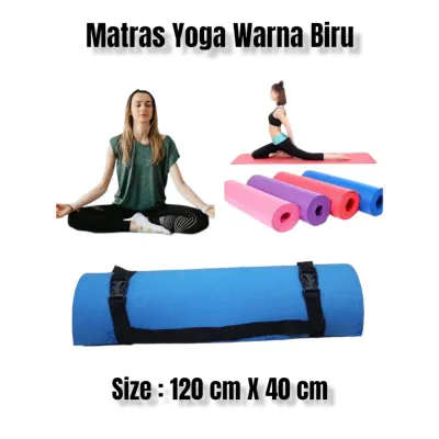 (BISA COD) Matras Yoga Mat NBR Matras Olahraga Matras Yoga Anti Slip Karpet Olahraga Tebal 5mm