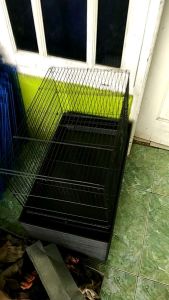 KANDANG LIPAT MURAH  45x30x30 cocok kucing kelinci anjing ayam & banyak lagi