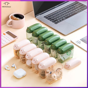 HKStorage Data cable storage box power charging cable mobile phone charger finishing artifact desktop cable management box