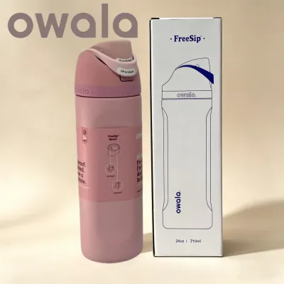 Bình giữ nhiệt Owala FreeSip 24oz 32oz 40oz màu Macaron - Phiên bản giới hạn bình nước bằng thép không gỉ cốc có ống hút cách nhiệt thích hợp làm quà tặng cho người yêu thích thể thao và du lịch.