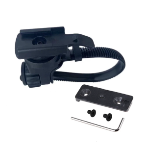 จักรยานขาตั้งไฟหน้าไฟหน้าปรับได้โคมไฟที่หนีบน้ำหนักเบาหัวเข็มขัดสำหรับ BL12ไฟฉายติดตั้งได้ง่าย