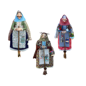 Trang trí nhà bếp búp bê nhà bếp búp bê Phù Thủy nhà bếp mê hoặc búp bê nấu ăn may mắn nhà bếp đồ trang trí treo