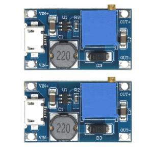 Compactly Adjustable Micros/TYPE C Voltages Boosters Module 2V-24V Input 5V-28V Output for Portable Electronic Devices