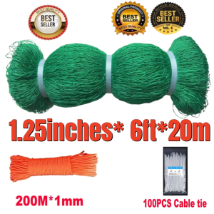 Chicken Net 20M/100M Farming Net Outdoor Garden Vegetable Plot Fencing Net Fishing Nets