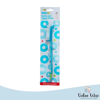 Value Wise - Bebeta Bottle and Nipple Brush (Curved) Bottle Cleaner