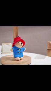 Free Shipping ！New Cute Paddington Bear Plush Doll Key Chain Chain School Bag Pendant Accessories Small Pendant ChildrenS Plush Toy 11X4X2Cm