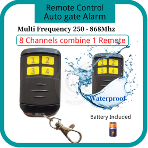 12 Channel Multi Frequency Remote Control Remote Pagar Autogate Alarm