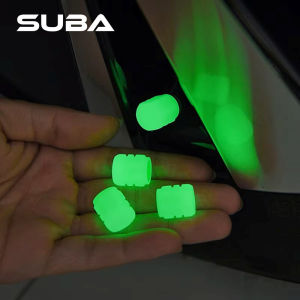 SUBA VC1001 Tutup Pentil Ban Fluorescent untuk Schrader Valve - Luminous Tire Valve Cap