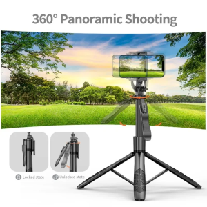 L16 Tripod Bluetooth Selfie Stick Gimbal Stabilizer Camera Tripod 1575mm with Remote Control Gimbal Stabilizer
