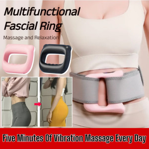 High-Frequency Vibration Fascia Ring Portable Fat Burning Machine Full Body Slimming Handheld Massager