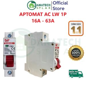 Aptomat AC MCB AC chính hãng LW 1 pha 3 pha cao cấp bảo vệ chống quá tải ngắn mạch