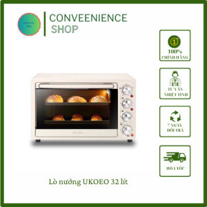 Lò nướng UKOEO 32L 52L - hàng chính hãng - bảo hành 12 thángCông suất 1500Wkhoang lò sơn chống dínhỦ bánh mì/sữa chuanướng nhiệt trên nướng nhiệt dưới ướng nhiệt trên quay gà nướng nhiệt trên dưới dưới