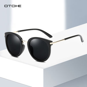 OTOHE แว่นกันแดดทรงกลมกรอบแว่นกันแดดแฟชั่นขับรถแว่นกันแดด UV 400 วิสัยทัศน์ใสขี่จักรยานขี่แว่นตาวิ่งสำหรับผู้ชายผู้หญิง