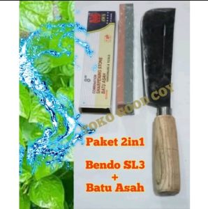 Golok SL3 + Batu Asah 8