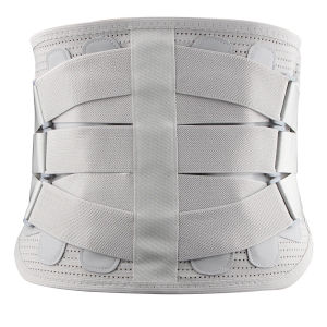 20251Pcs Back Brace for Lower Back Pain Relief with 2 StaysAdjustable Lumbar Support Belt for Herniated Disc Sciatica Scoliosis