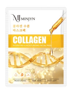 [Combo 10 miếng] Mặt nạ collagen cung cấp protein giữ ẩm căng mịn trắng sáng da.