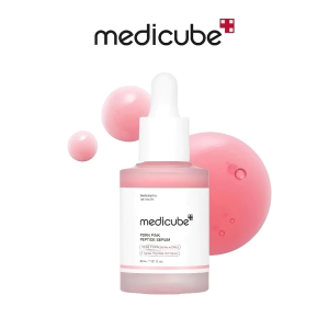Medicube Pedicure Pink Body Face Serum 50ml - Hydrating Brightening Anti-Aging - Suitable for Face and Body Use - Pink Liquid with Dropper Bottle