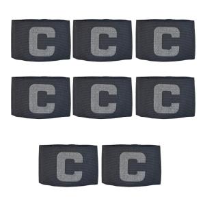8Pcs Sport Captain Arm Bands Adjustable Outdoor Football Player Captain ArmBands Elastic Soccer Captain Armband Enduring