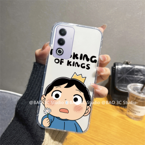 ใหม่ โปร เคสโทรศัพท์ Phone Case OPPO A3 Pro OPPO Reno12 F 12F 5G เคส ลายการ์ตูนเจ้าชายบูกี้น่ารักขายดีปลอกแฟชั่นที่สร้างสรรค์รถบางเฉียบปกหลัง Cover 2024