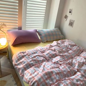 Bộ Chăn Ga Gối Cotton Tici Cao Cấp Hàn Quốc Phối Màu Decor Phòng Ngủ Cực Đẹp By. C.A Decor Store