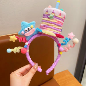 Lorra ที่คาดผมที่คาดผมวันเกิดน่ารักของตกแต่งงานปาร์ตี้ปาร์ตี้เค้กวันเกิดสาวผู้ใหญ่ของขวัญวันเด็กแต่งตัว