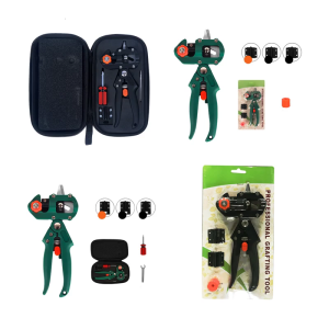 Portable Grafting Scissors Tool Set With Sharpened Stainless Steel Blades Ideal For Budding Branching And Nursery Work