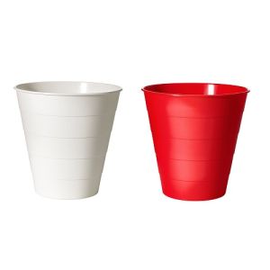 776 - Paket 2 pcs Tempat Tong Sampah Plastik Model Minimalis Kapasitas Besar - Paper Office Dust Bin