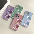 Hontinga All-inclusive Film Casing For infinix Hot 12 Play 11 10 Play Hot 9 Play Note 12 G96 Smart 6 Case Korean film Phone Case Cartoon Bear Back Casing lens Protector Design Hard Cases Shockproof Shell Full Cover Casing For Girls. 
