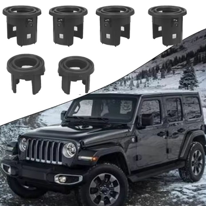 Car Front Radar Sensor Mount Bumper Radar Sensor Support Holder for JL ...