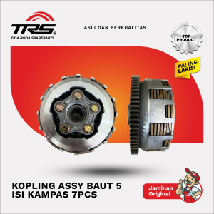 KAMPAS KOPLING KOMPLIT ISI 7 LEBAR VIAR 150 200 300 TOSSA GIGA [TRS]