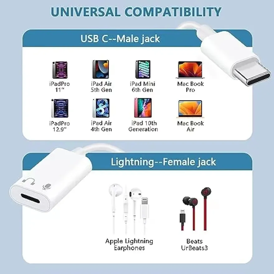 5th Generation Apple Type C To Lightning Charger USB C To