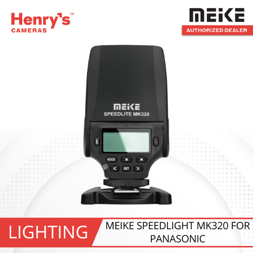 MEIKE FLASH SPEEDLIGHT MK320 FOR PANASONIC LUMIX CAMERA DMC GF7