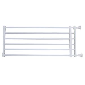 ER52858 Retractable Pet Playpen Fence Folding Barrier Indoor Pet Isolation Gate Durable Universal Pet Safety Enclosure Stairs