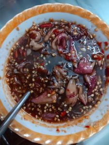 Mắm mực mành (Đặc sản Miền Trung) trọng lượng hũ 500gr