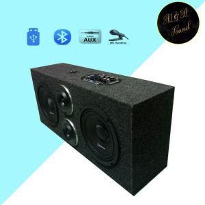 ลำโพงบลูทูธกลางแจ้ง หรือลำโพงฟังในบ้าน ตู้ลำโพงBluetooth ไร้สาย ชุดสำเร็จ ดอก 6.5 นิ้ว
