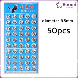 Suomi Metal Snap Fasteners Press Button Black / Silver