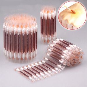 Bundle 50pcs |Portable Medical Iodine Cotton Swab Skin Wound Sterilize