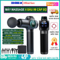 Máy massage cầm tay, máy mát xa toàn thân 8 đầu 99 chế độ rung, trị đau nhức toàn thân hiện quả, giảm đau nhức mỏi vai gáy, động cơ mạnh mẽ, súng massage, súng mát xa cầm tay toàn thân, máy massage cổ vai gáy, mini. 