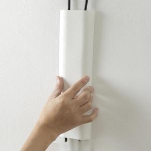 With Adhesive Cable Holders Cover Desktop Wire Telephone Router Cables Manager Storage Box Family Wall Cable Management Sleeve Organizer Box Wall Cable Holder Cable Organizing Protector